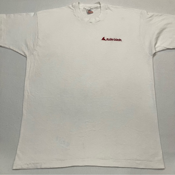 Vintage Tops - Vintage Rollerblade Single Stitch T-Shirt